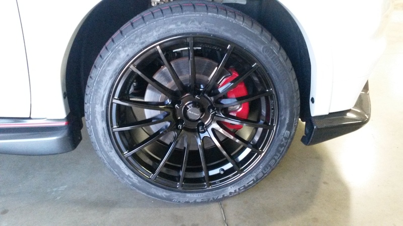 photo 1 Nissan Juke custom wheels Wedssport SA-15R 18x9.5, ET +38, tire size 275/35 R18. x ET 