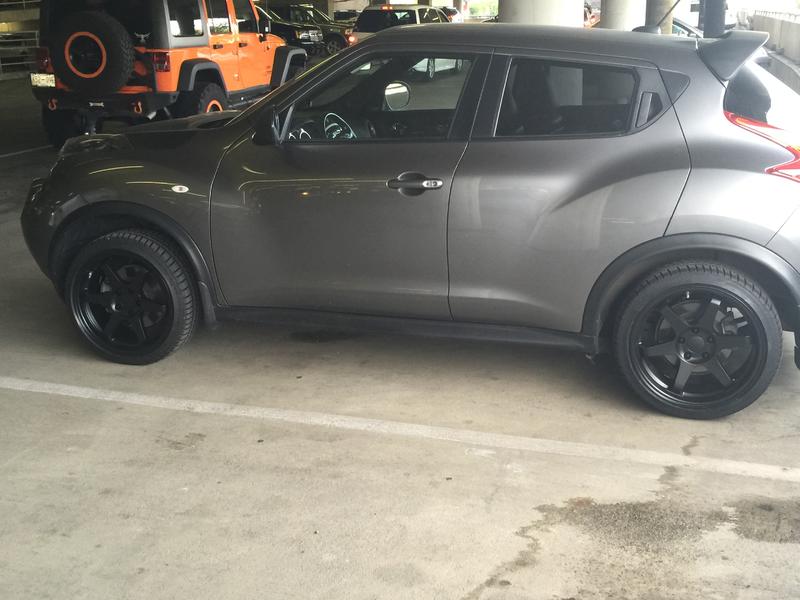 photo 1 Nissan Juke custom wheels Varrstoen ES2 18x8.5, ET +25, tire size 225/40 R18. x ET