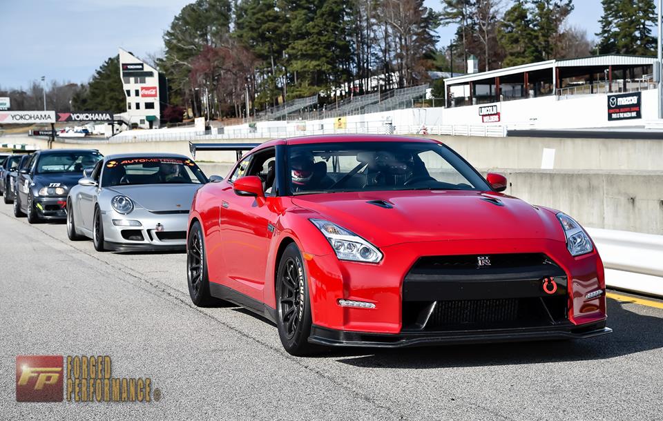 photo 1 Nissan GT-R custom wheels Volk ZE40 18x10.0, ET +35, tire size X R18. x ET