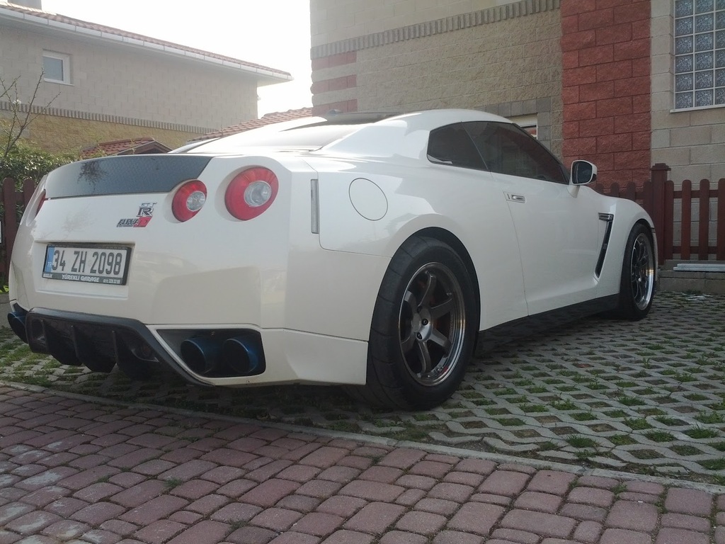 photo 2 Nissan GT-R custom wheels Volk TE 37SL 18x10.0, ET +30, tire size X R18. 18x11.0 ET