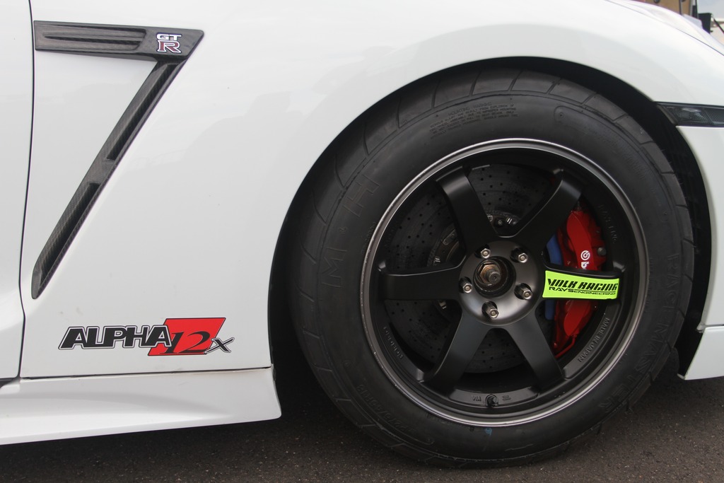 photo 1 Nissan GT-R custom wheels Volk TE 37SL 18x10.0, ET +30, tire size X R18. 18x11.0 ET
