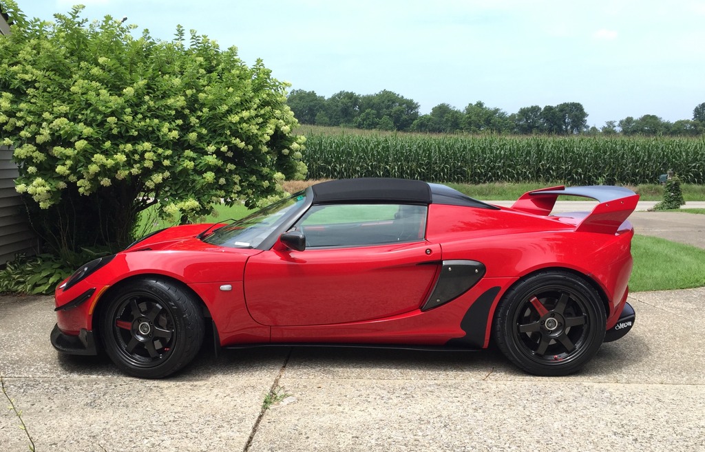 photo 2 Lotus Exige custom wheels Rays Engineering TE-37SL 16x7.5, ET +35, tire size X R16. 17x8.5 ET+33