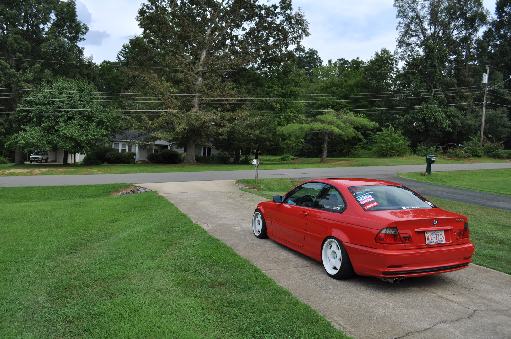 photo 2 BMW 330 custom wheels Borbet Type A 17x8.5, ET +13, tire size 205/40 R17. 17x8.5 ET+1 215/40 R17