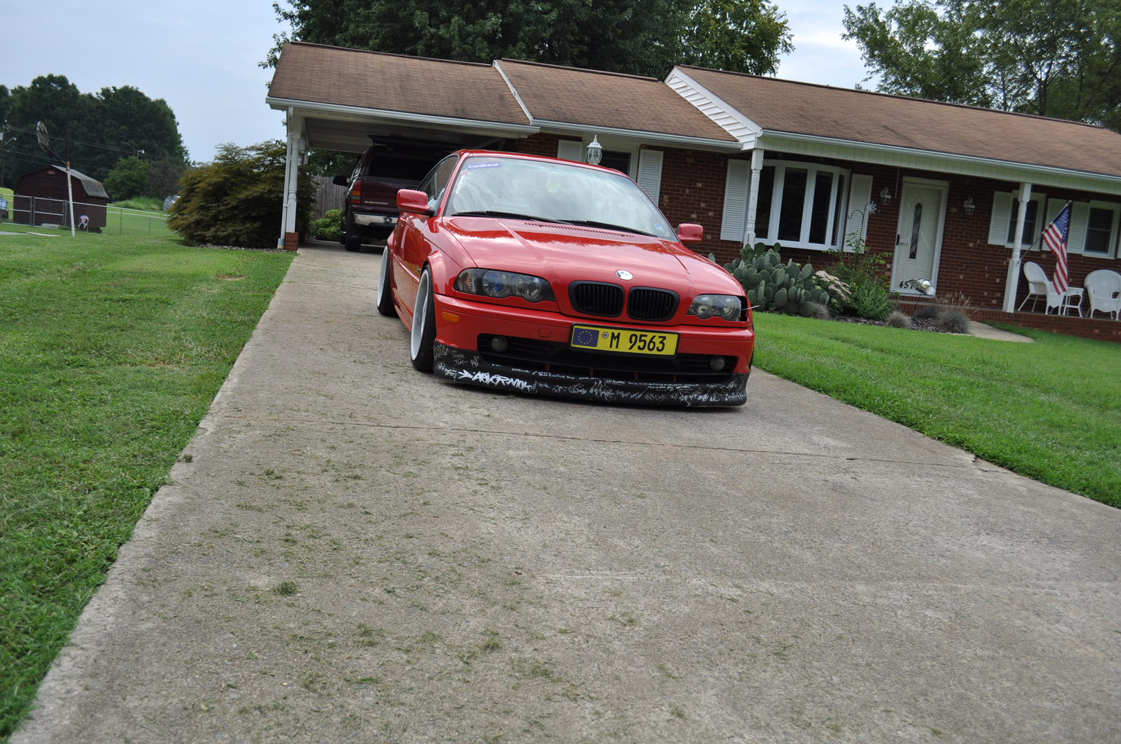 photo 3 BMW 330 custom wheels Borbet Type A 17x8.5, ET +13, tire size 205/40 R17. 17x8.5 ET+1 215/40 R17
