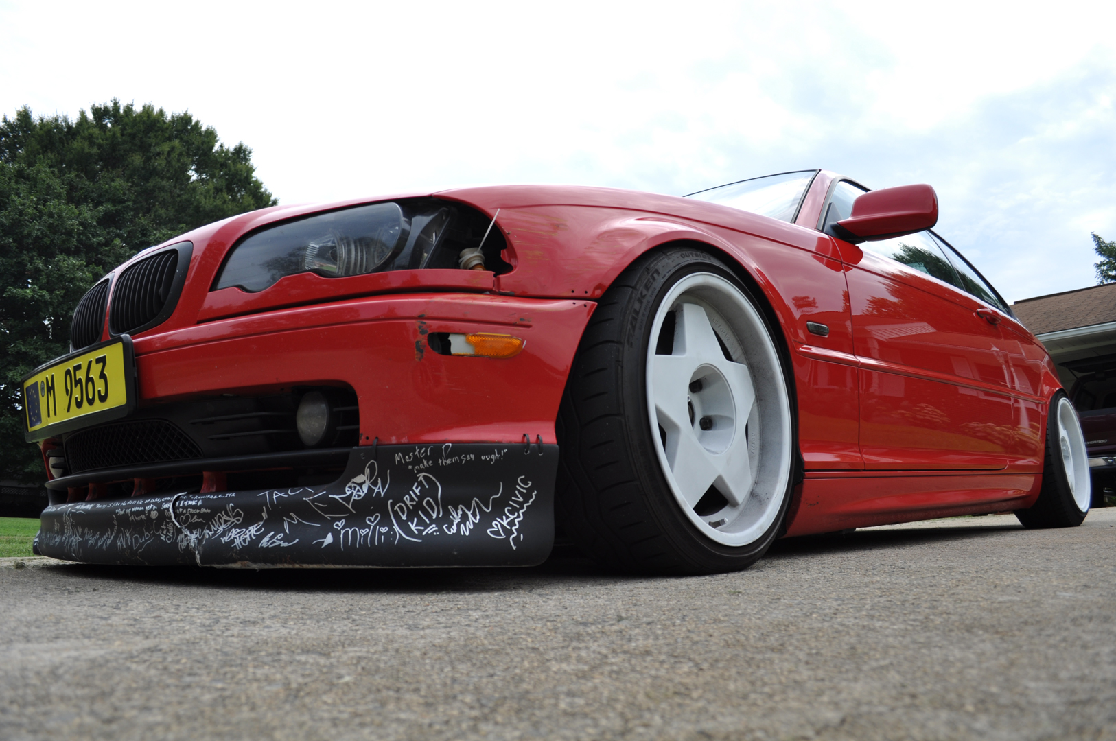 photo 7 BMW 330 custom wheels Borbet Type A 17x8.5, ET +13, tire size 205/40 R17. 17x8.5 ET+1 215/40 R17