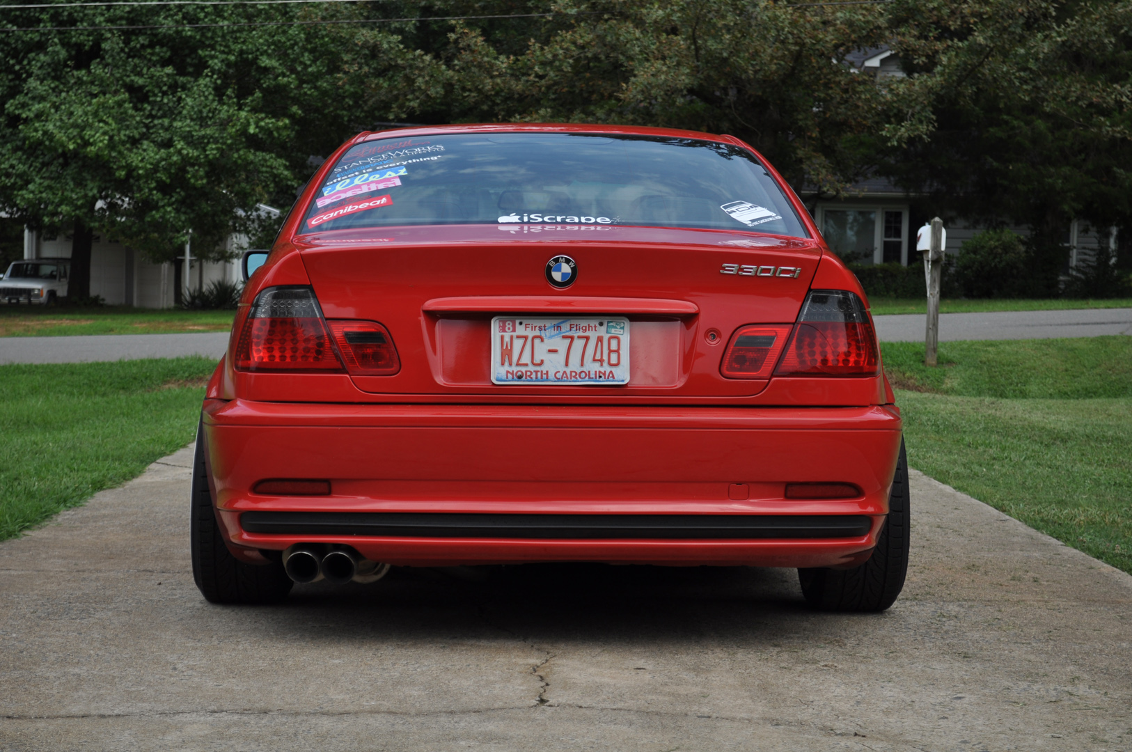 photo 8 BMW 330 custom wheels Borbet Type A 17x8.5, ET +13, tire size 205/40 R17. 17x8.5 ET+1 215/40 R17