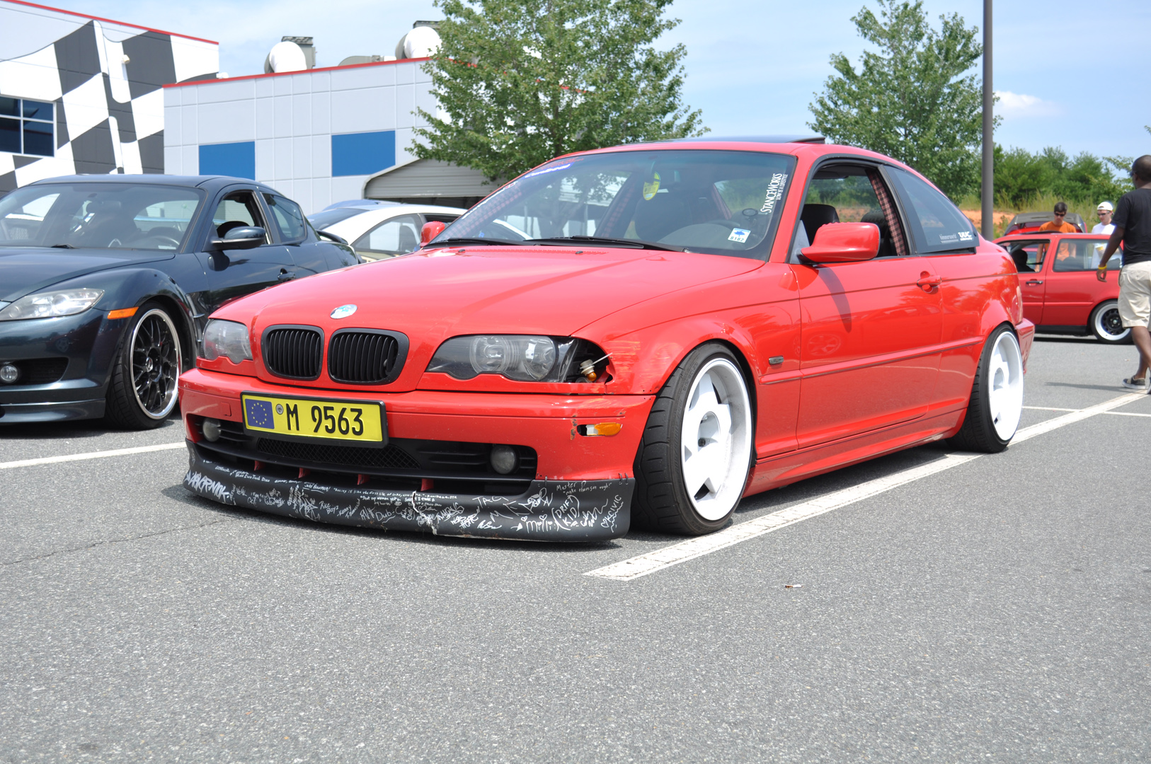 photo 9 BMW 330 custom wheels Borbet Type A 17x8.5, ET +13, tire size 205/40 R17. 17x8.5 ET+1 215/40 R17