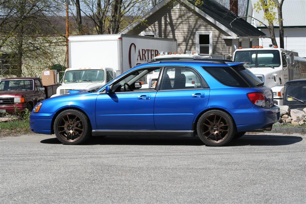 photo 3 Subaru Impreza custom wheels FRSB  18x8.0, ET , tire size 225/40 R18. x ET 