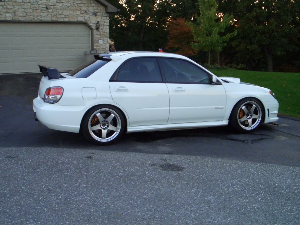 photo 2 Subaru Impreza custom wheels Rota P45F 18x8.5, ET +35, tire size X R18. x ET