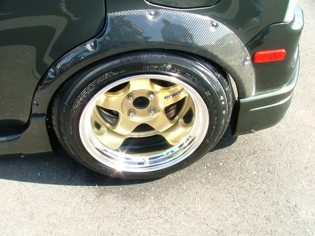 photo 5 Scion xB custom wheels WORK Wheels Meister S1 2pc 15x9.0, ET -5, tire size 205/50 R15. 15x10.0 ET-15 225/50 R15