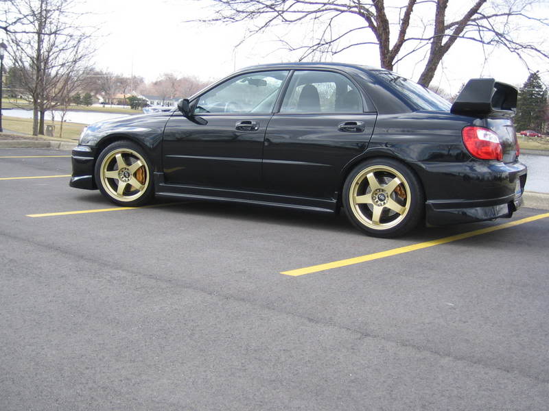 photo 1 Subaru Impreza custom wheels Rota PF45S 18x8.5, ET +48, tire size X R18. x ET 