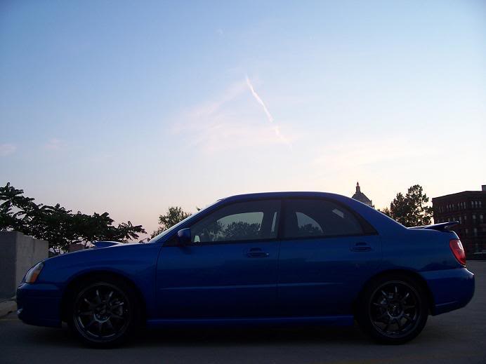 photo 2 Subaru Impreza WRX custom wheels Rota P1 18x8.0, ET , tire size X R18. x ET 