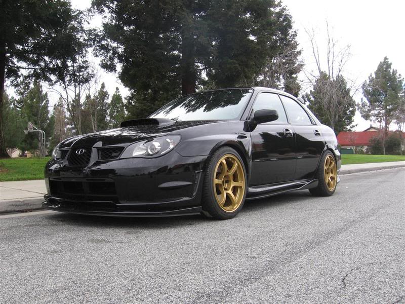 photo 1 Subaru Impreza custom wheels Rota Boost 18x9.0, ET +30, tire size X R18. x ET 