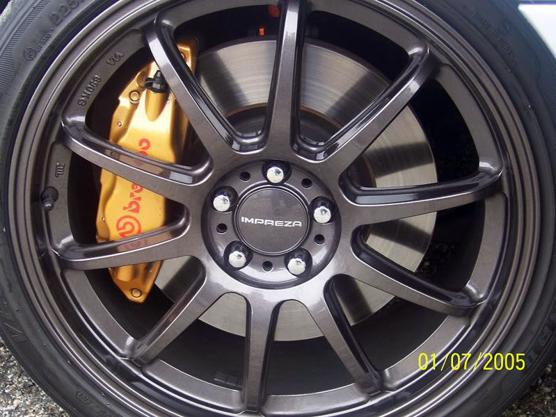 photo 1 Subaru Impreza custom wheels Rota Tarmac 3 18x, ET , tire size X R18. x ET 