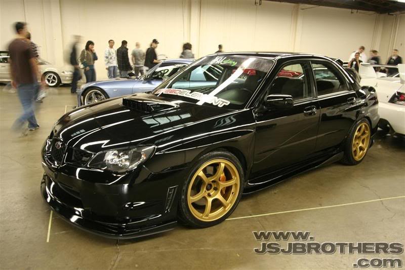 photo 1 Subaru Impreza custom wheels Rota Boost 18x9.0, ET +30, tire size X R18. x ET 