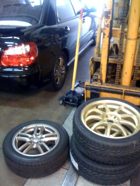 photo 5 Subaru Impreza custom wheels Rota P1 18x8.0, ET , tire size 225/40 R18. x ET 
