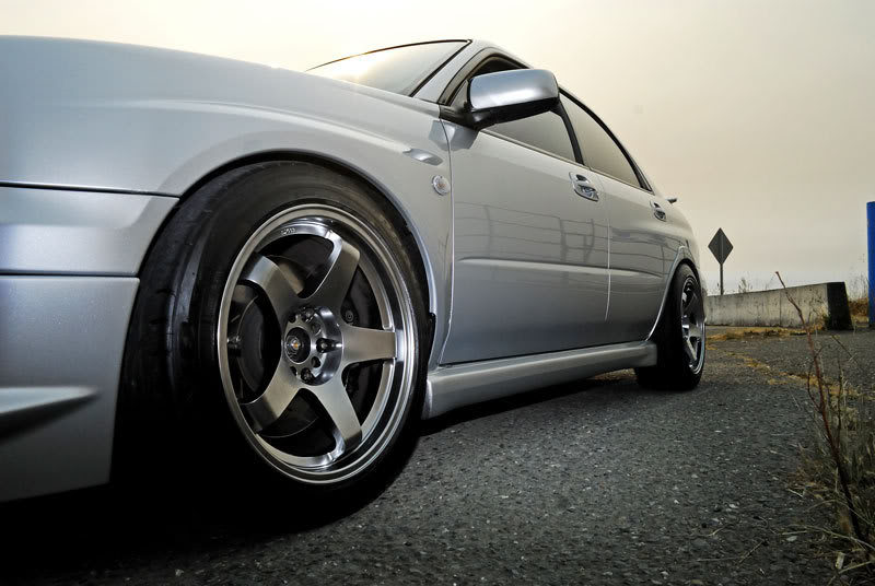 photo 6 Subaru Impreza custom wheels Rota P45R 17x9.0, ET , tire size 235/45 R17. x ET 