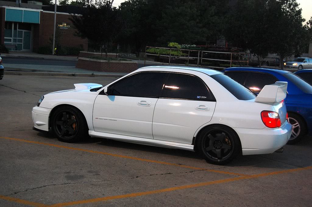 photo 1 Subaru Impreza custom wheels Rota P45 18x8.0, ET , tire size X R18. x ET 
