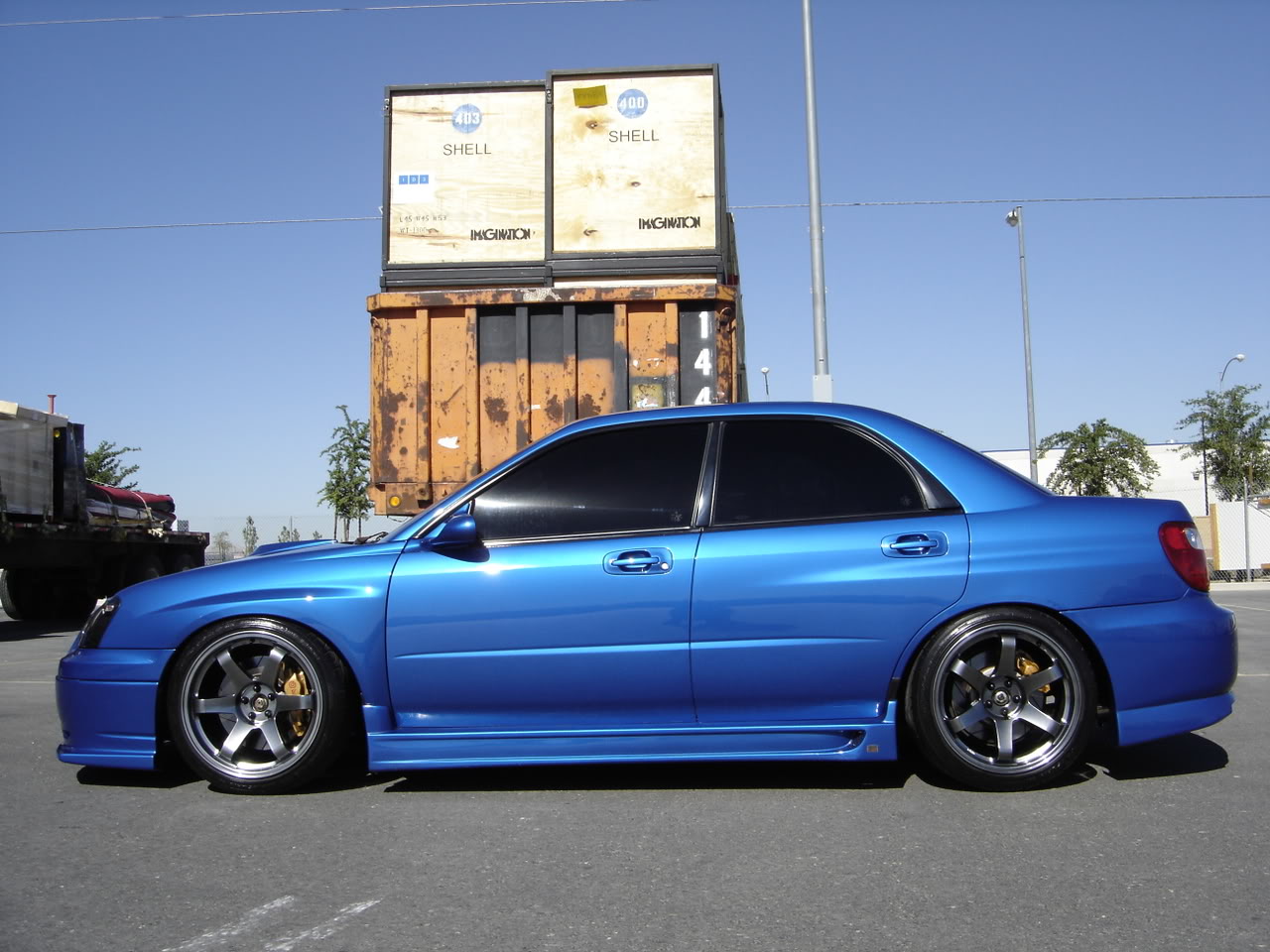 photo 2 Subaru Impreza custom wheels Rota Grid 18x10.0, ET , tire size X R18. x ET 