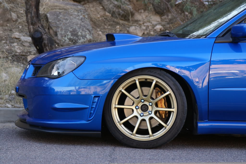 photo 1 Subaru Impreza custom wheels Rota G-Force 18x9.0, ET +30, tire size X R18. x ET 