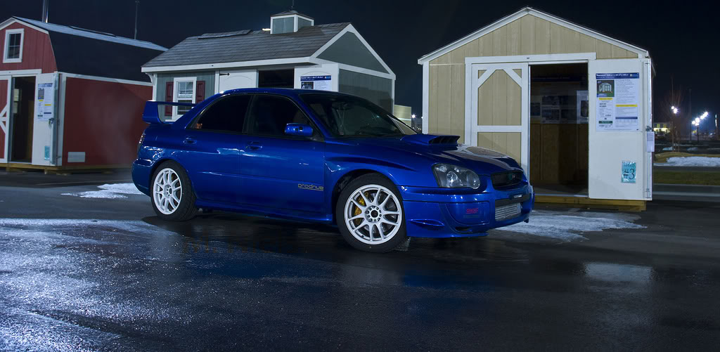 photo 1 Subaru Impreza custom wheels Rota G-Force 18x9.5, ET +35, tire size X R18. x ET 