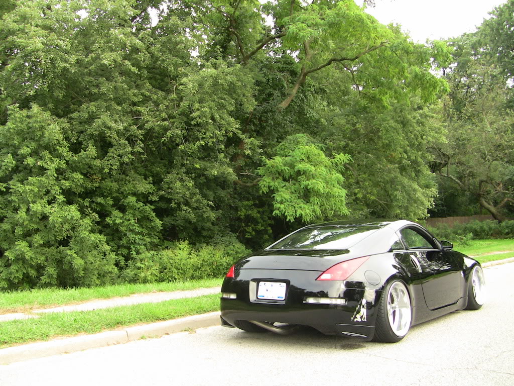 photo 5 Nissan 350Z custom wheels Work Equip 19x10.0, ET -5, tire size 235/35 R19. 19x11.0 ET-5 255/35 R19