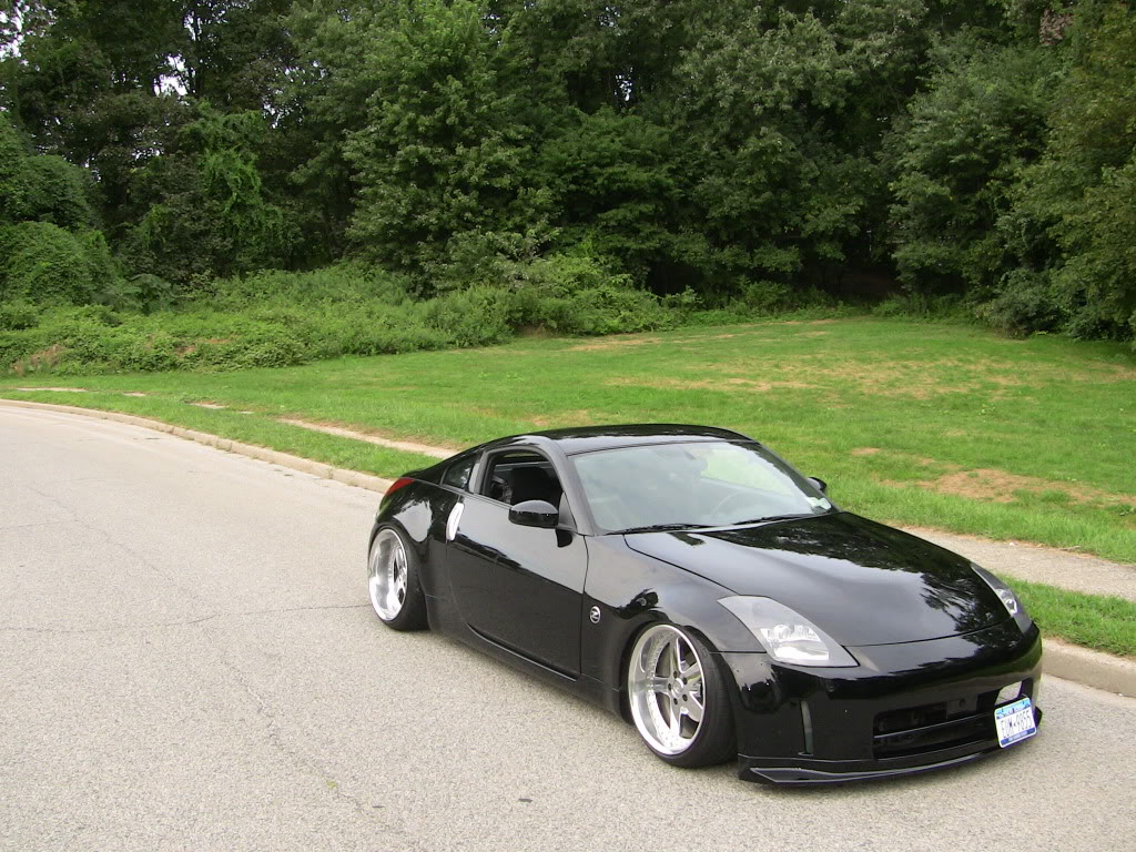 photo 8 Nissan 350Z custom wheels Work Equip 19x10.0, ET -5, tire size 235/35 R19. 19x11.0 ET-5 255/35 R19
