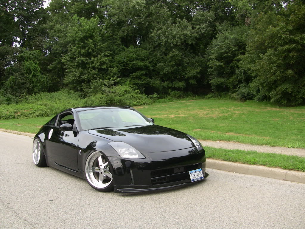 photo 12 Nissan 350Z custom wheels Work Equip 19x10.0, ET -5, tire size 235/35 R19. 19x11.0 ET-5 255/35 R19