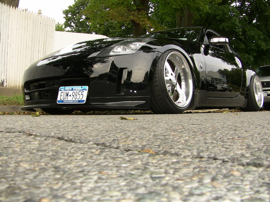 photo 16 Nissan 350Z custom wheels Work Equip 19x10.0, ET -5, tire size 235/35 R19. 19x11.0 ET-5 255/35 R19