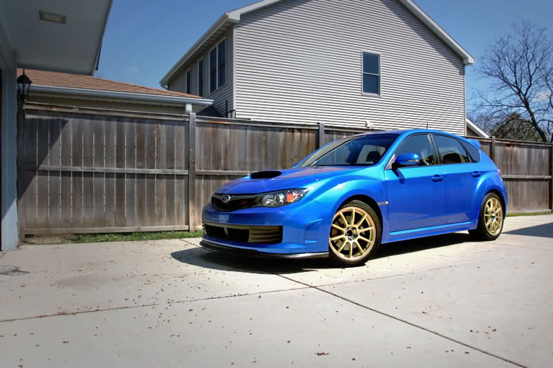 photo 1 Subaru Impreza custom wheels Rota G-Force 18x8.5, ET , tire size X R18. x ET