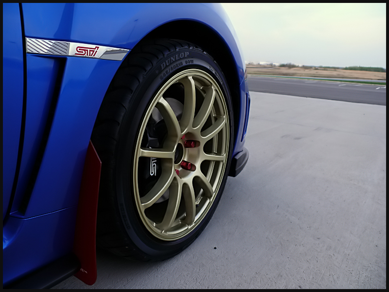 photo 1 Subaru Impreza custom wheels Rota G-Force 18x8.5, ET , tire size X R18. x ET