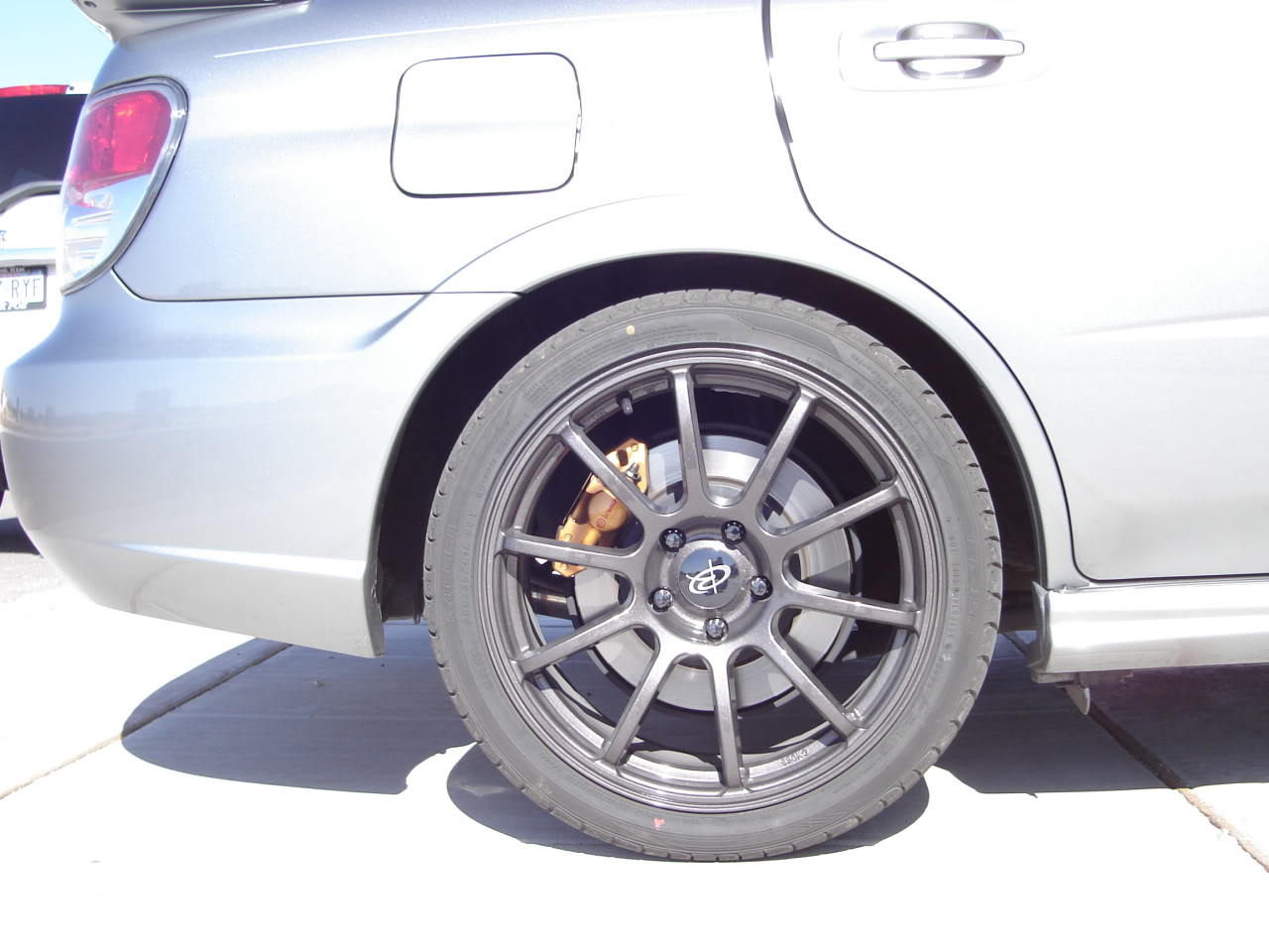 photo 4 Subaru Impreza custom wheels Rota G-Force 18x8.5, ET , tire size X R18. x ET 
