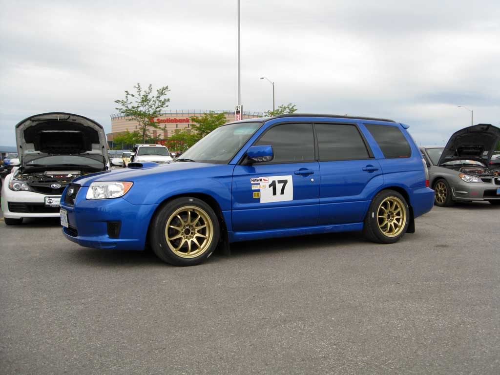 photo 1 Subaru Forester custom wheels Rota DPT 17x9.0, ET +42, tire size 245/45 R17. x ET 