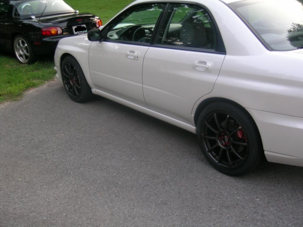 photo 2 Subaru Impreza custom wheels Rota G-Force 18x8.5, ET , tire size X R18. x ET 