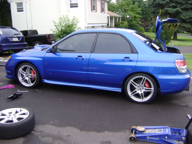 photo 1 Subaru Impreza custom wheels Rota Battle 18x, ET , tire size X R18. x ET 