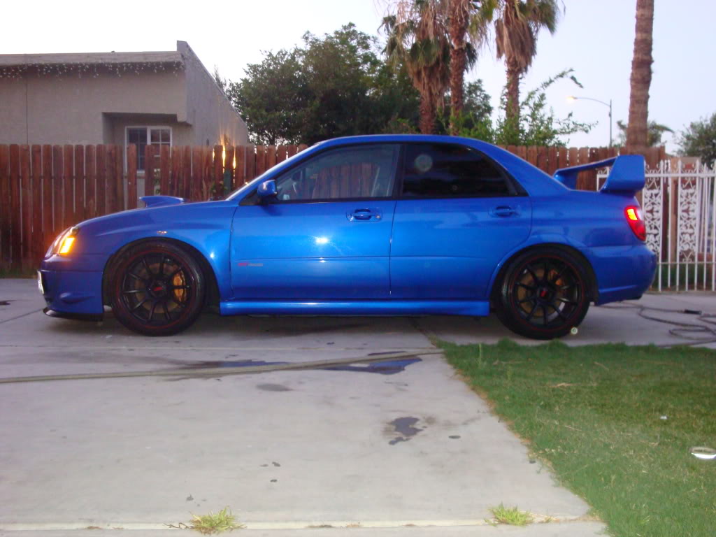photo 2 Subaru Impreza custom wheels Rota G-Force 18x9.0, ET +30, tire size X R18. x ET