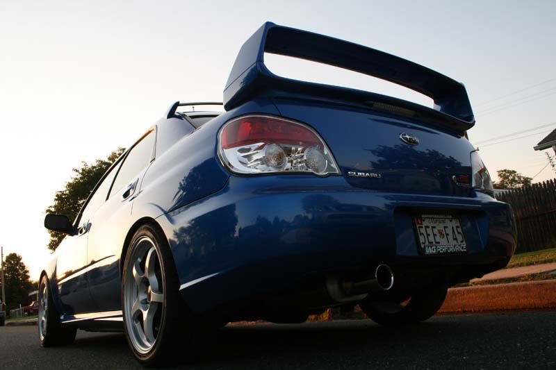 photo 2 Subaru Impreza custom wheels Gramlights  18x8.5, ET +48, tire size 255/35 R18. x ET 