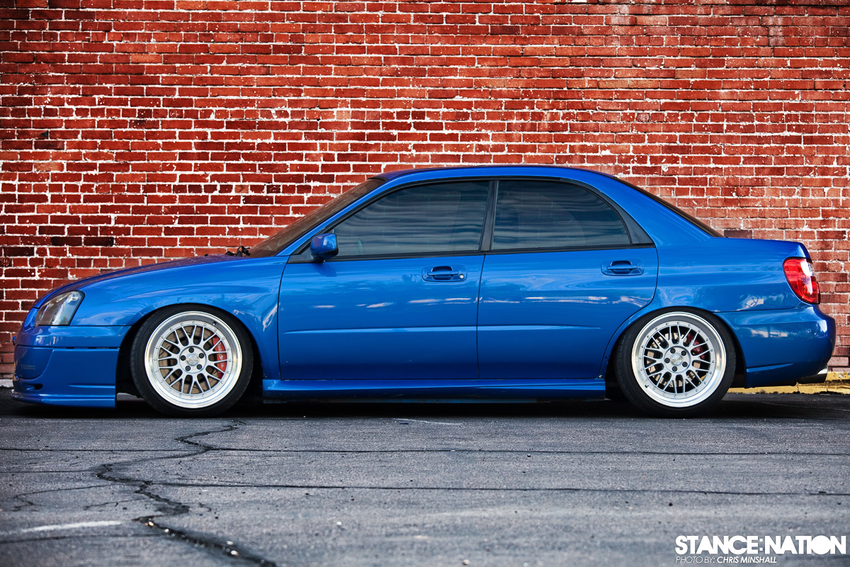 photo 5 Subaru Impreza WRX custom wheels Linea Corse Lemans Lemans 18x9.5, ET +30, tire size 225/40 R18. x ET 