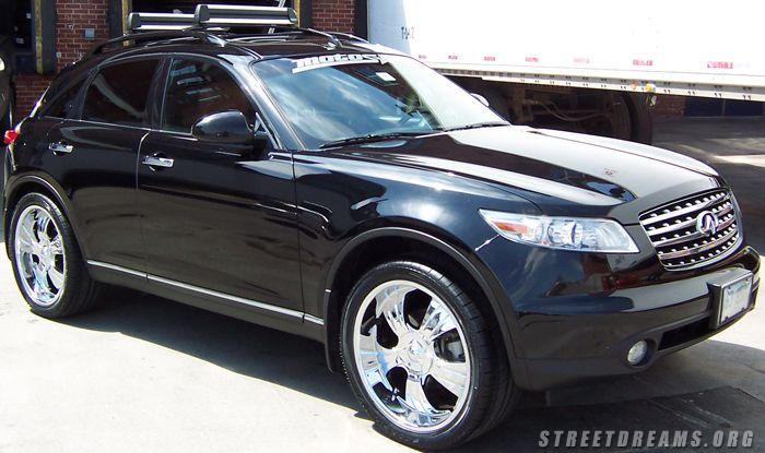 photo 1 Infiniti FX35 custom wheels 22x, ET , tire size X R22. x ET