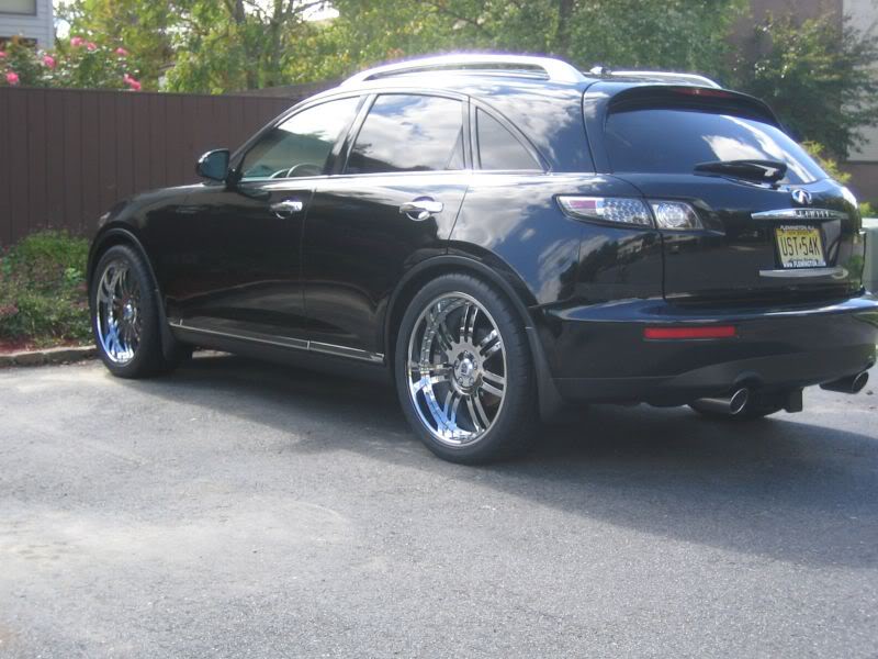 photo 1 Infiniti FX35 custom wheels Ashanti 123 22x, ET , tire size 285/35 R22. x ET 