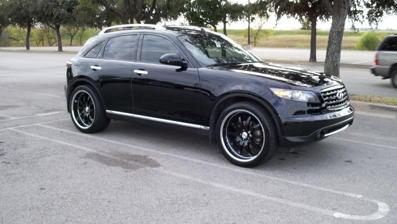 photo 3 Infiniti FX35 custom wheels Sevas S10 22x9.0, ET , tire size 265/40 R22. 22x10.5 ET 295/35 R22