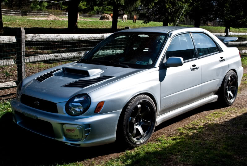 photo 1 Subaru Impreza custom wheels Rota Grid 18x9.5, ET +38, tire size 245/40 R18. x ET 