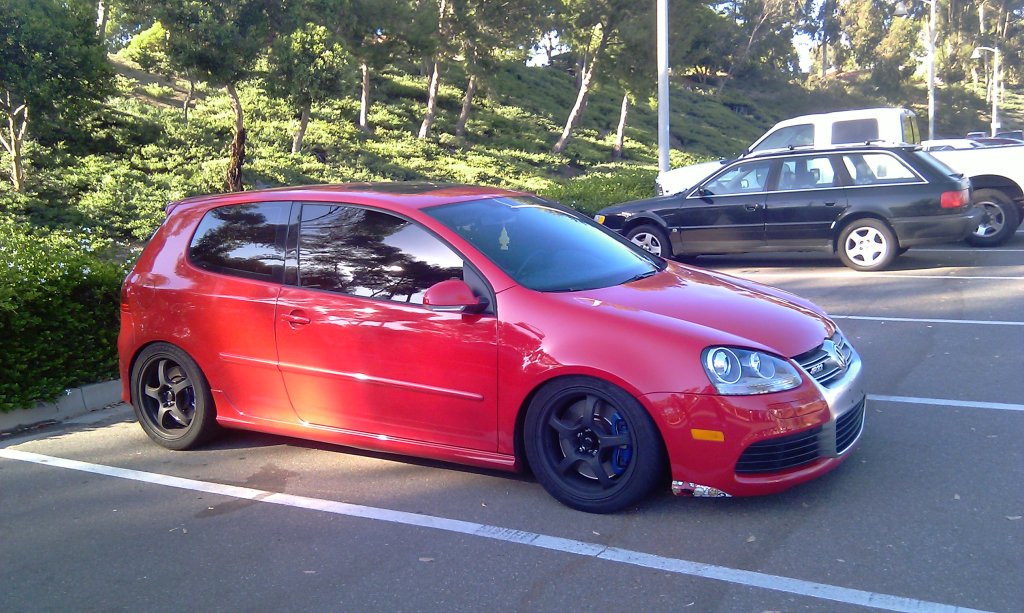 photo 3 Volkswagen  R32 custom wheels Flik FTD 17x8.0, ET +45, tire size 225/45 R17. x ET 