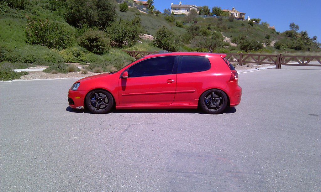photo 4 Volkswagen  R32 custom wheels Flik FTD 17x8.0, ET +45, tire size 225/45 R17. x ET 