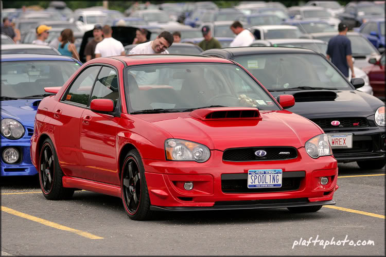 photo 1 Subaru Impreza WRX custom wheels Rota P45F 18x, ET , tire size X R18. x ET 