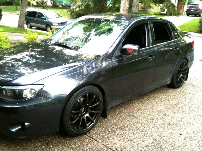photo 1 Subaru Impreza custom wheels Rota G-Force 18x9.0, ET +35, tire size 235/40 R18. x ET