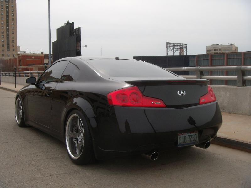 photo 2 Infiniti G35 custom wheels Rays Engineering Volk Racing GTS 19x9.5, ET +17, tire size 245/35 R19. 19x10.5 ET+18 275/35 R19