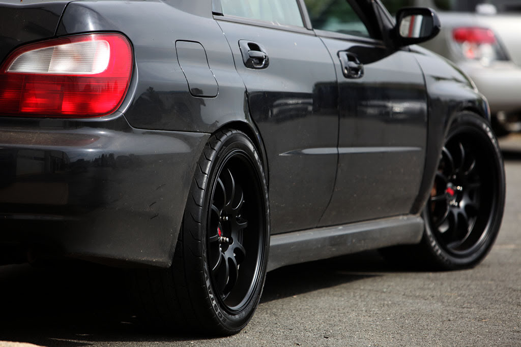 photo 1 Subaru Impreza custom wheels Rota D-Force 18x9.5, ET +40, tire size 265/35 R18. x ET 