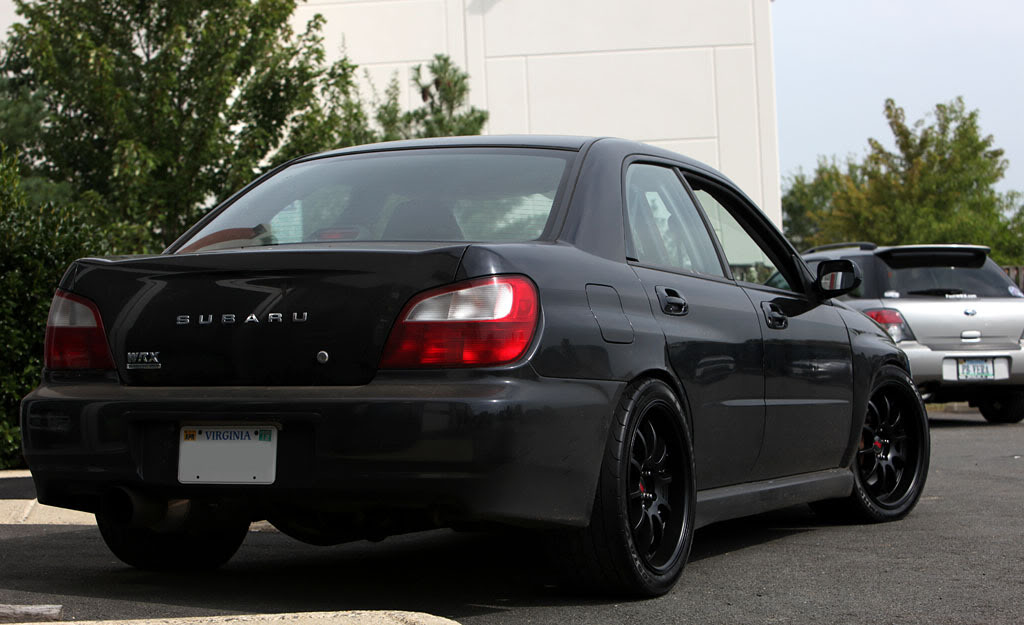 photo 3 Subaru Impreza custom wheels Rota D-Force 18x9.5, ET +40, tire size 265/35 R18. x ET 