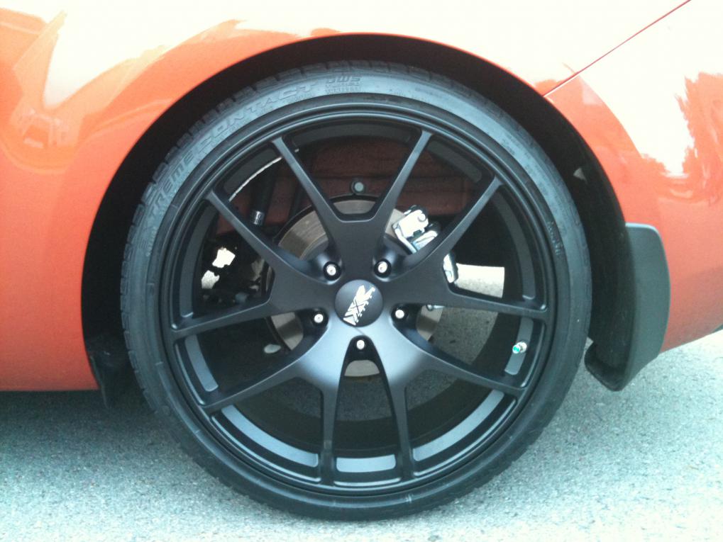 photo 4 Kia Forte Koup custom wheels XXR 518 19x8.5, ET +43, tire size 215/35 R19. x ET 